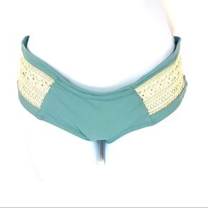 L*Space Women’s Blue Green Bikini Bottoms